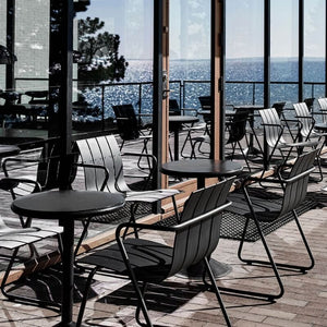 Ocean Outdoor Chair in lifestyle shot