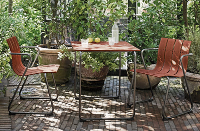 Ocean Outdoor Dining Table in lifestyle shot