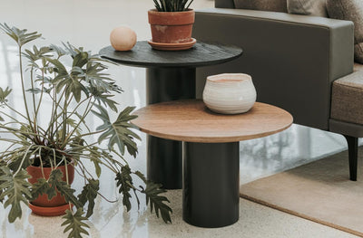 Mush Side Table in lifestyle shot