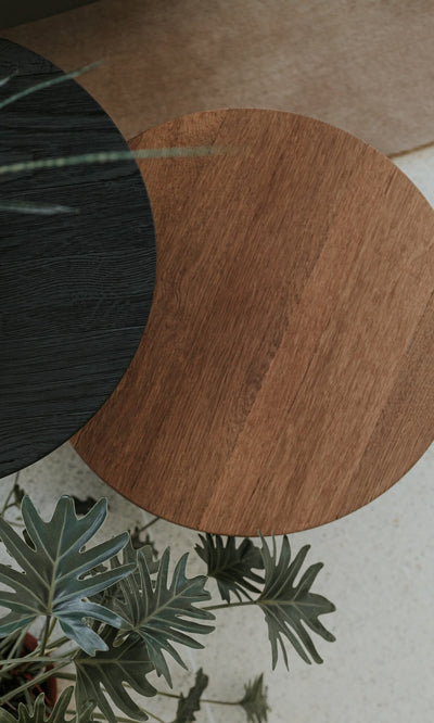 Mush Side Table in lifestyle shot