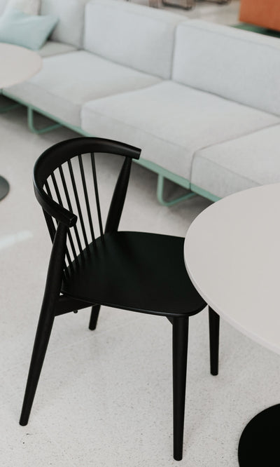 Newood Stacking Side Chair in lifestyle shot