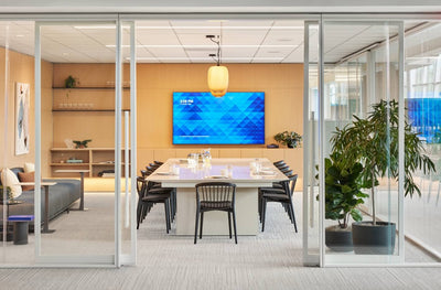 Newood Stacking Side Chair in lifestyle shot