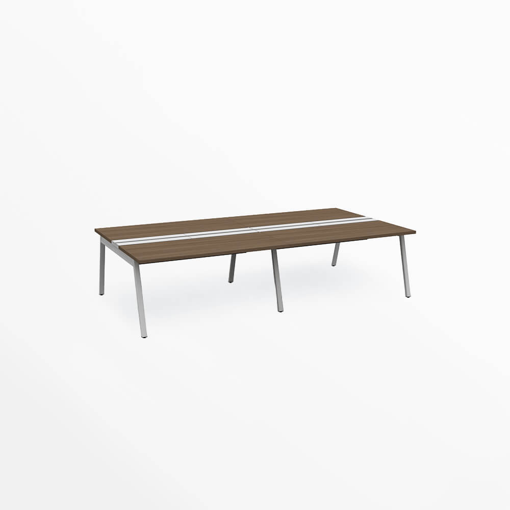 Intuity Double-Sided Workspace: 4-Person