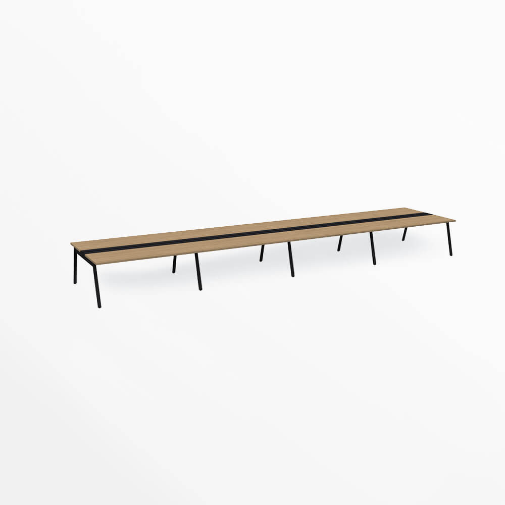 Intuity Double-Sided Workspace: 8-Person