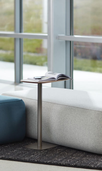 Pebble Ottoman in lifestyle shot