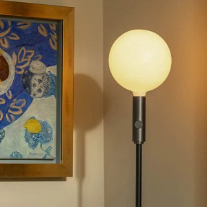 Poise Adjustable Floor Lamp in lifestyle shot