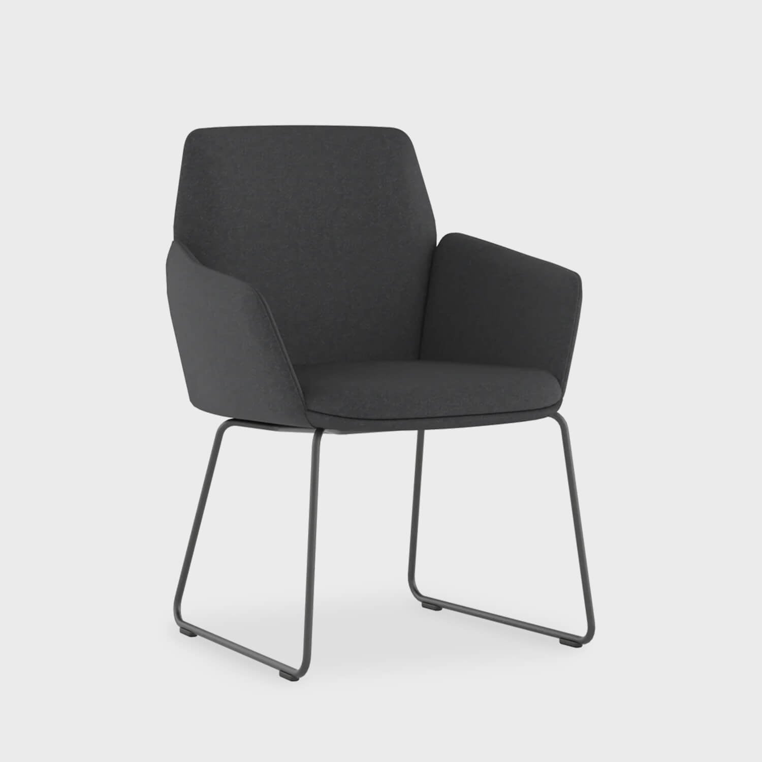 Poppy Guest Chair with Sled Base