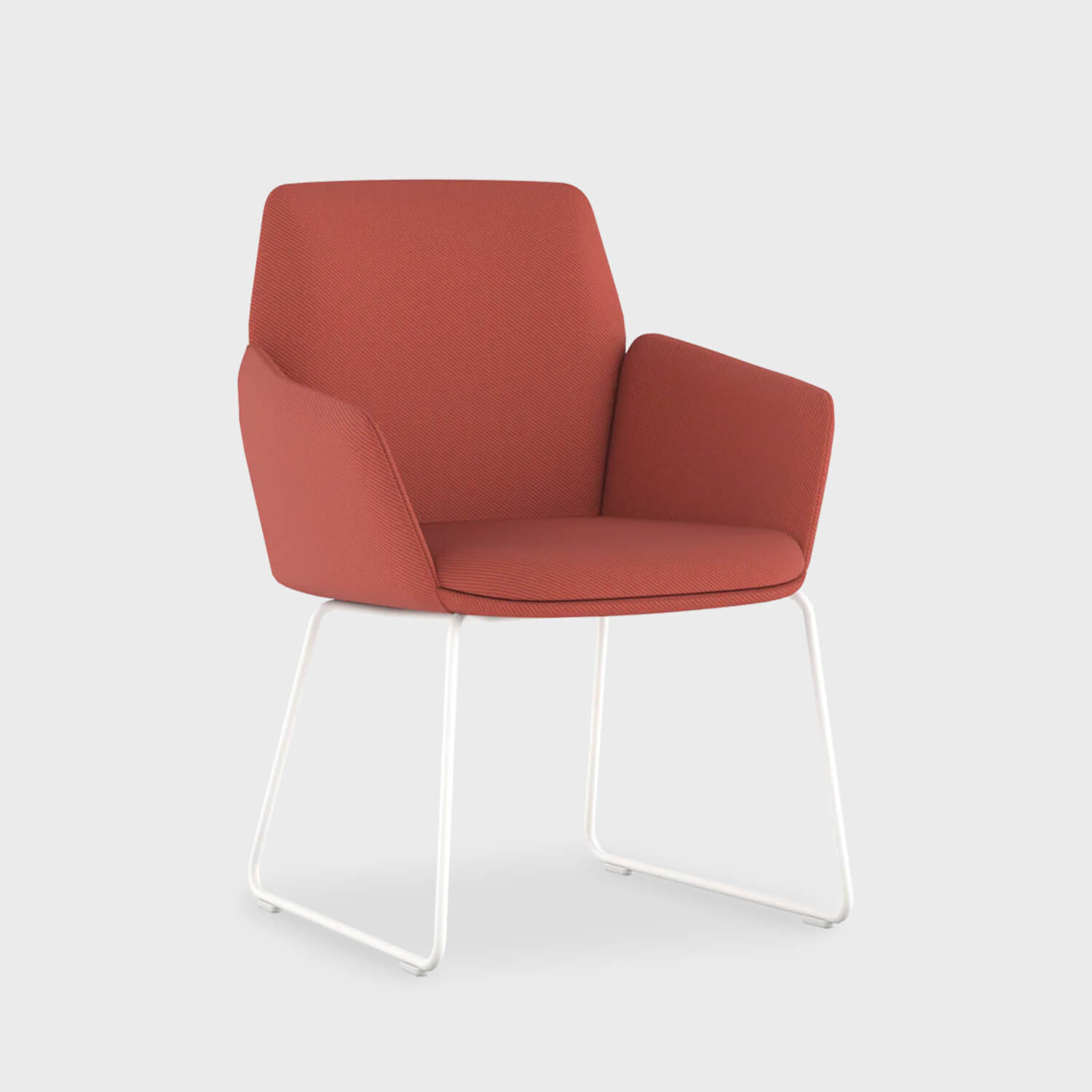 Poppy Guest Chair with Sled Base