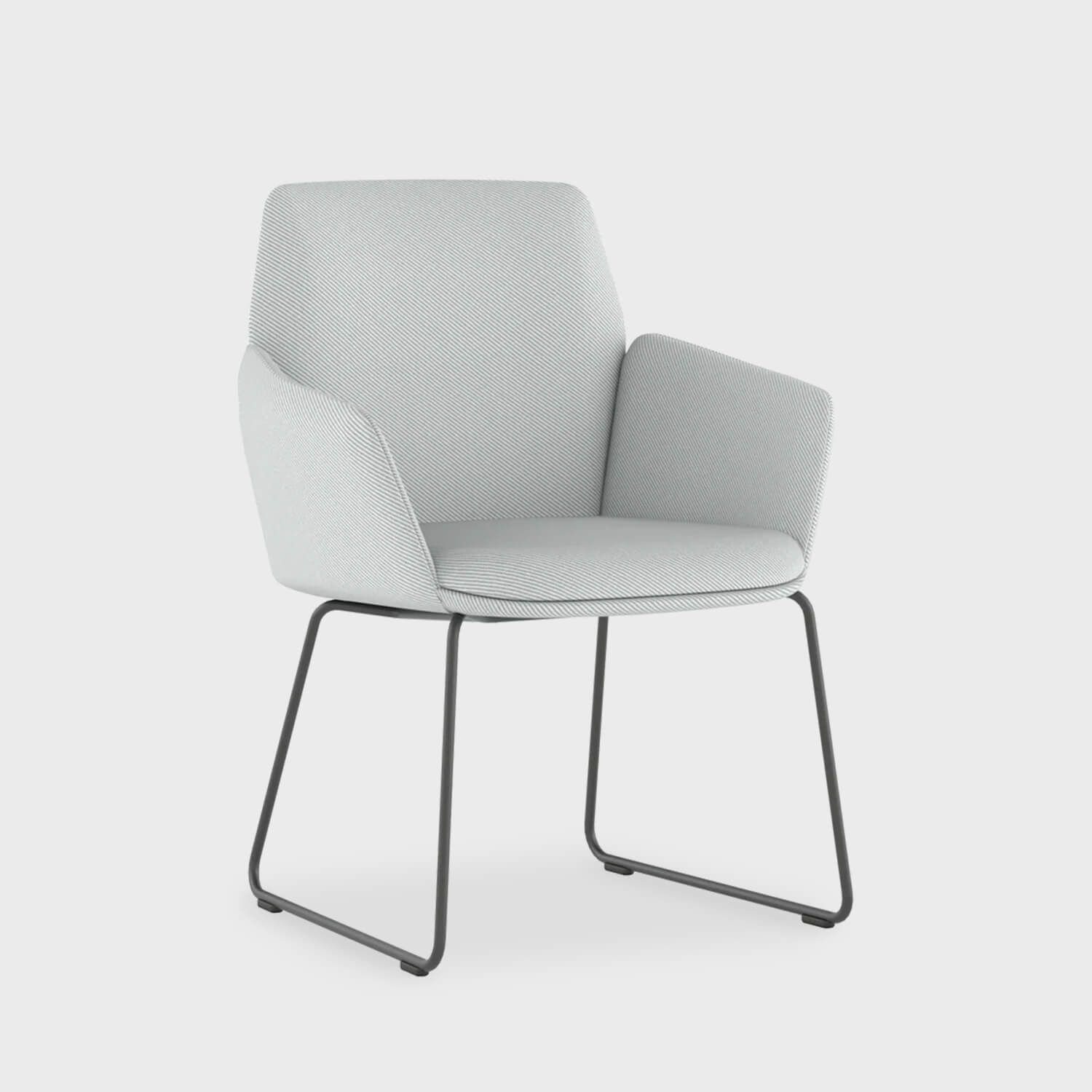 Poppy Guest Chair with Sled Base