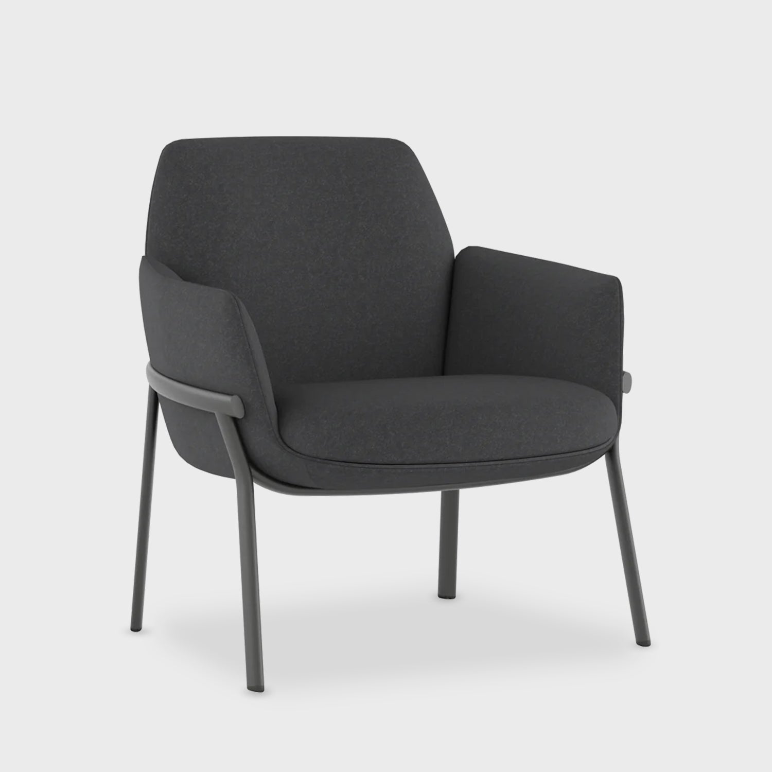 Poppy Lounge Chair with Basket Base
