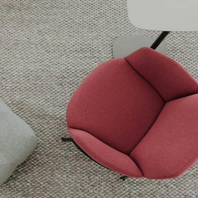 Poppy Lounge Chair with Basket Base