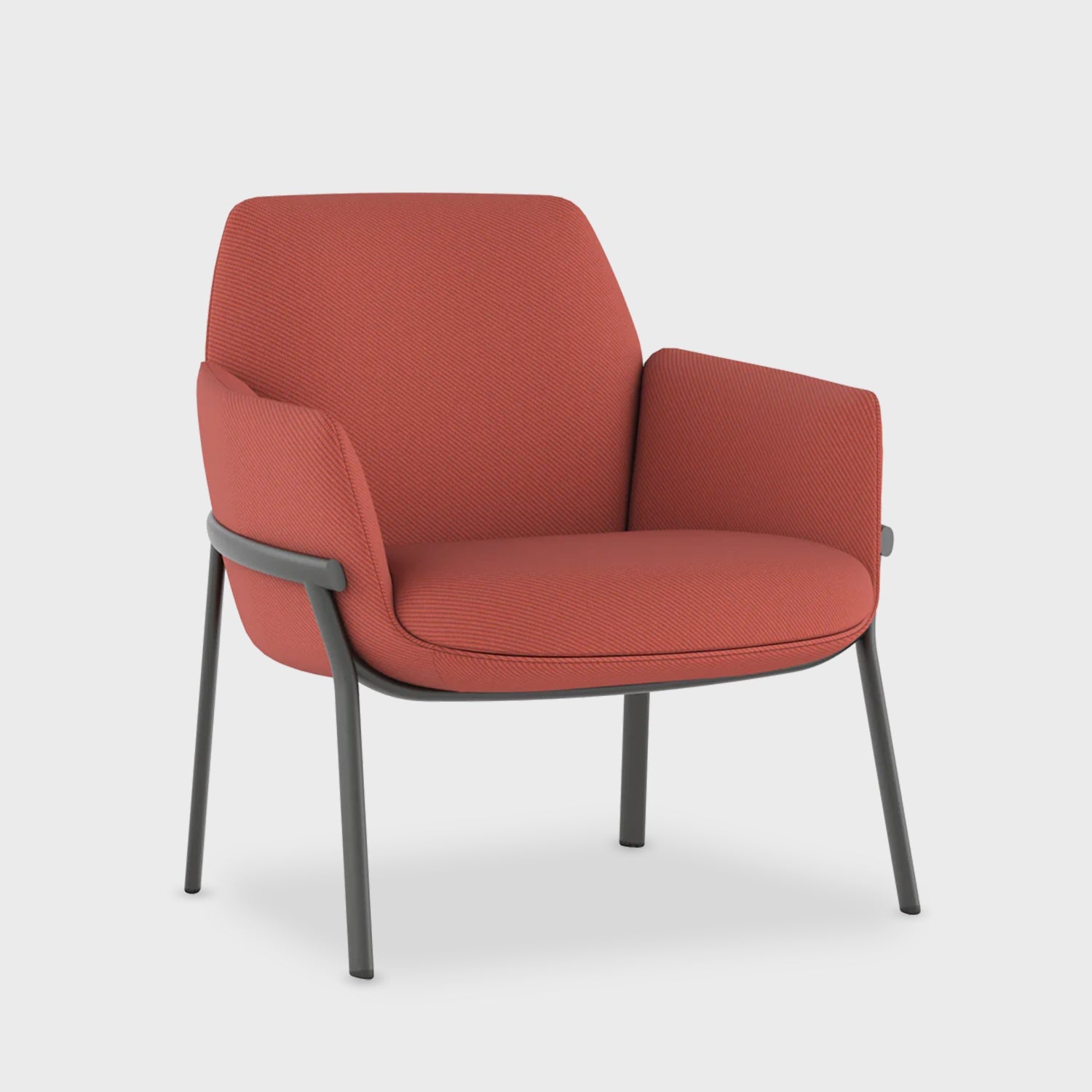 Poppy Lounge Chair with Basket Base