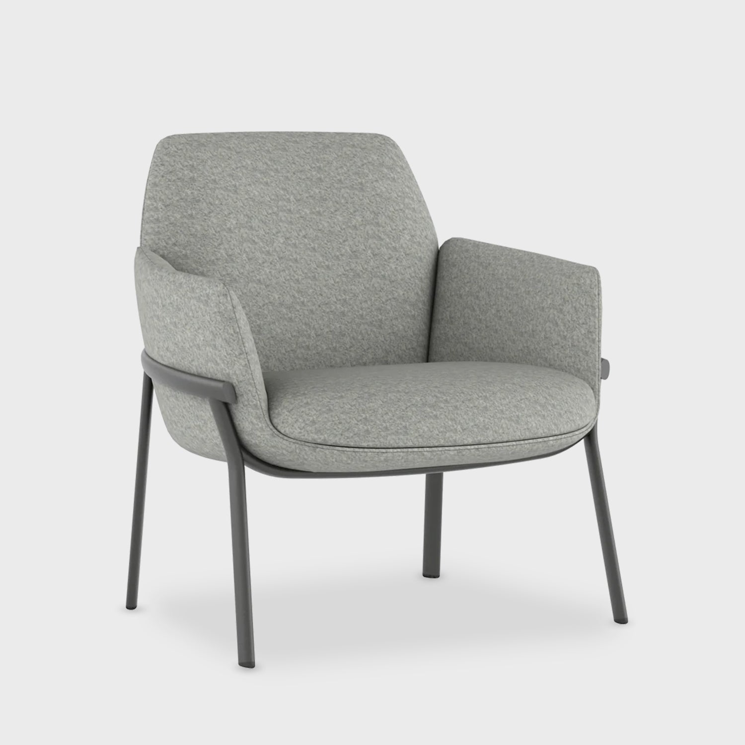 Poppy Lounge Chair with Basket Base