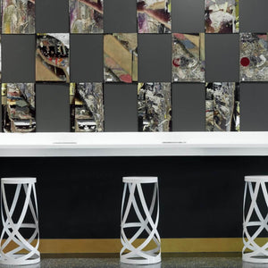 Ribbon Stool in lifestyle shot