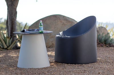 Cone II Side Table in lifestyle shot