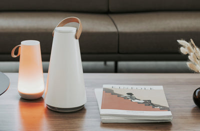 Uma Mini Sound Lantern in lifestyle shot