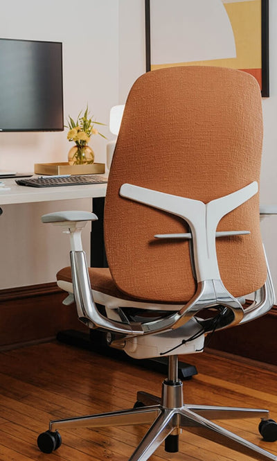 Zody Upholstered Office Chair in lifestyle shot