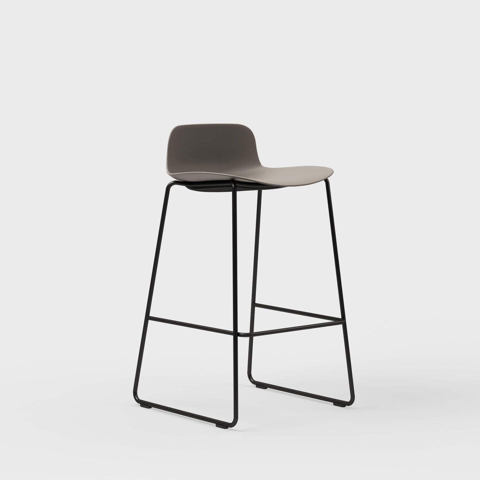 Maari Stool with Sled Base