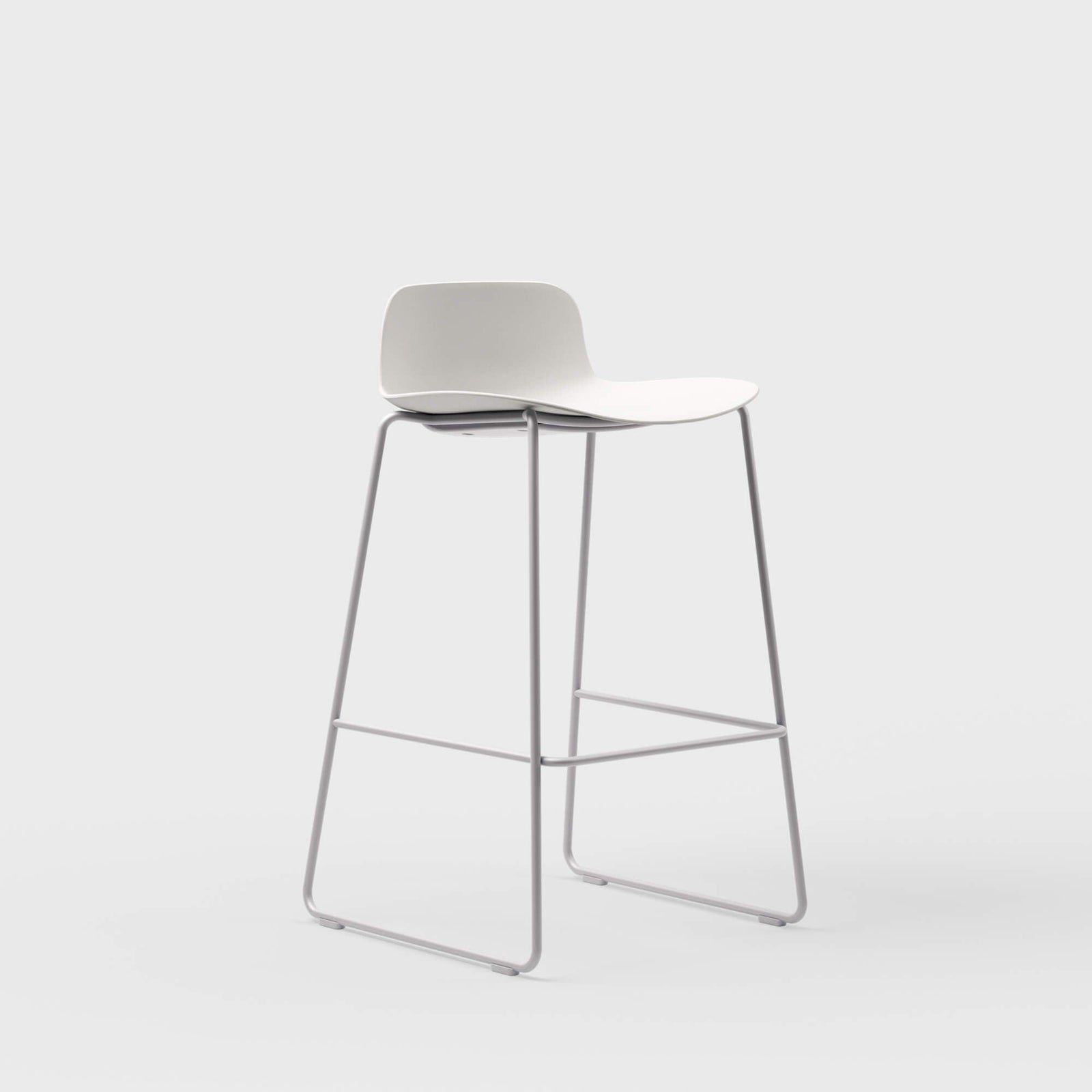 Maari Stool with Sled Base