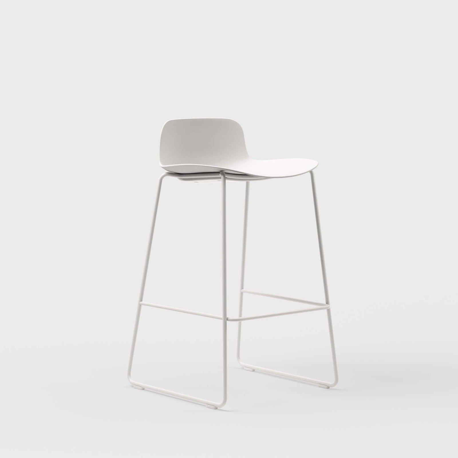 Maari Stool with Sled Base