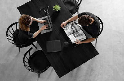 Artifox Table in lifestyle shot