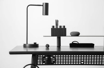 Artifox Standing Height Desk in lifestyle shot