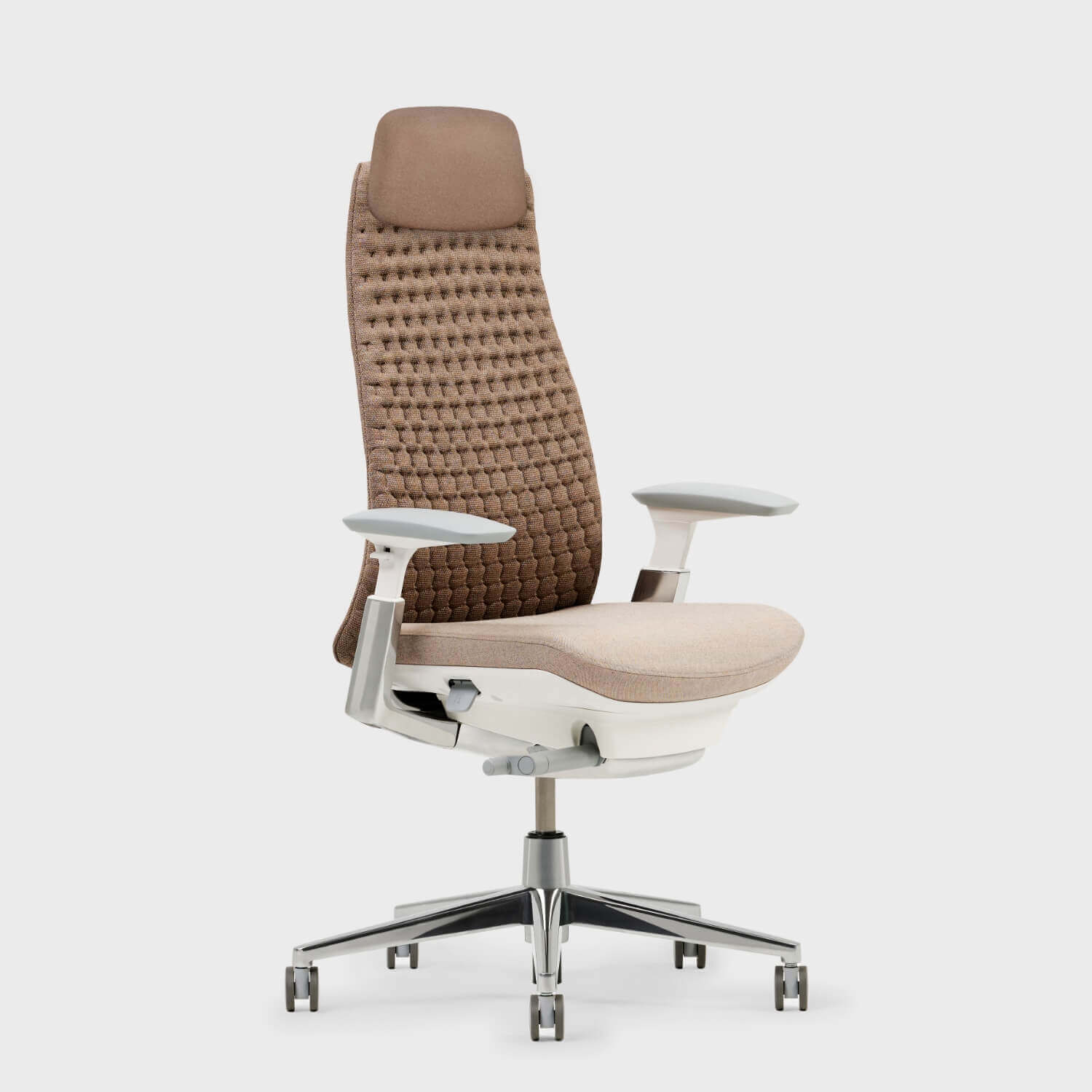 Ergonomic Fern Office Chair with High Backrest and Adjustable Armrests