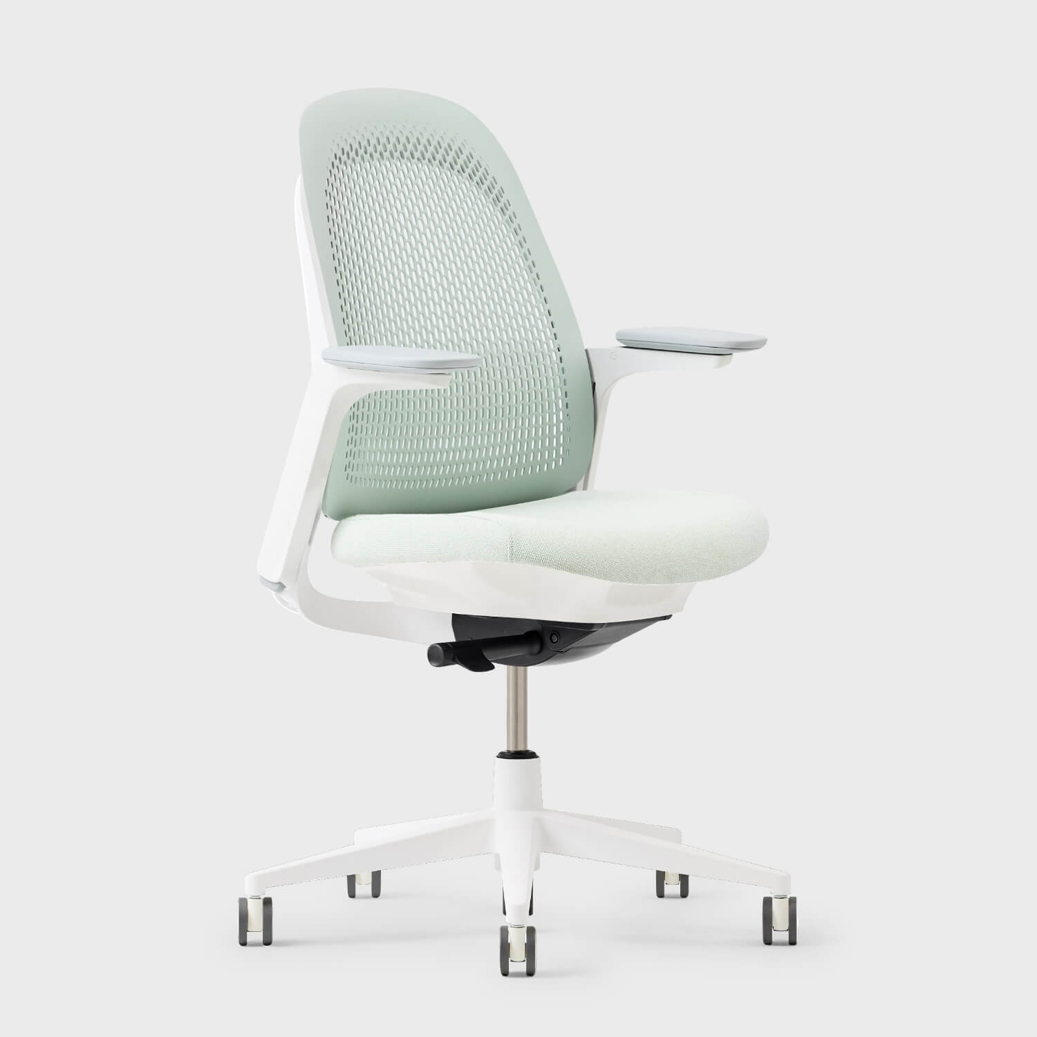 Ergonomic Breck Office Chair with mesh back and cushioned seat