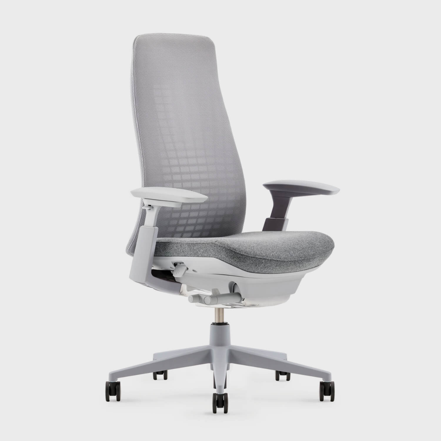 Fern Mesh Outlet Chair - Silver Leaf