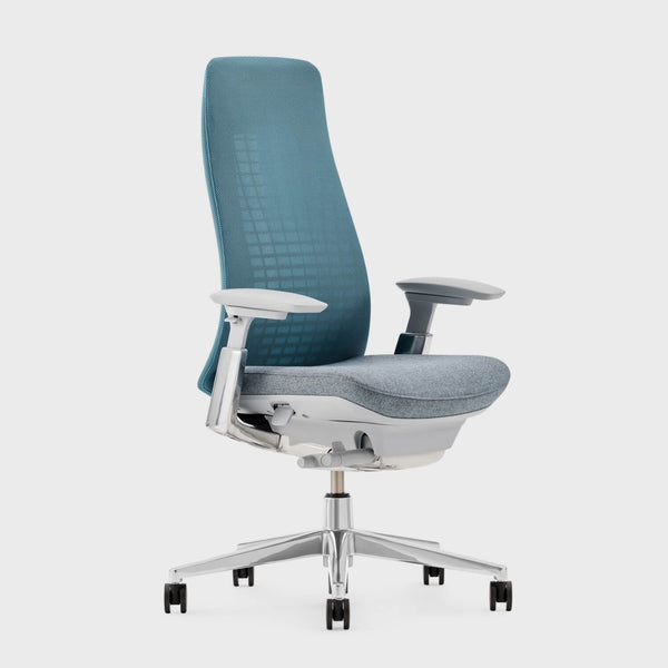 Fern Outlet Chairs - Mesh with Aluminum Base