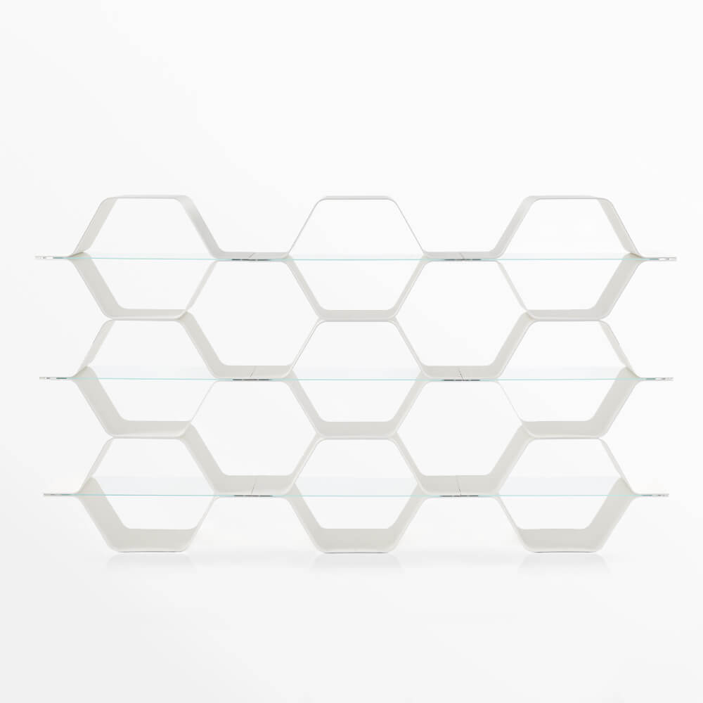 Honeycomb Modular Shelving | Bill Curry | Heller Furniture