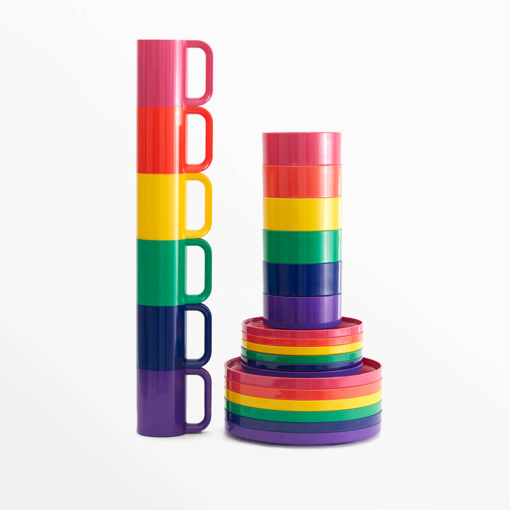 Max Dinnerware by Lella and Massimo Vignelli – Iconic, Compact Design