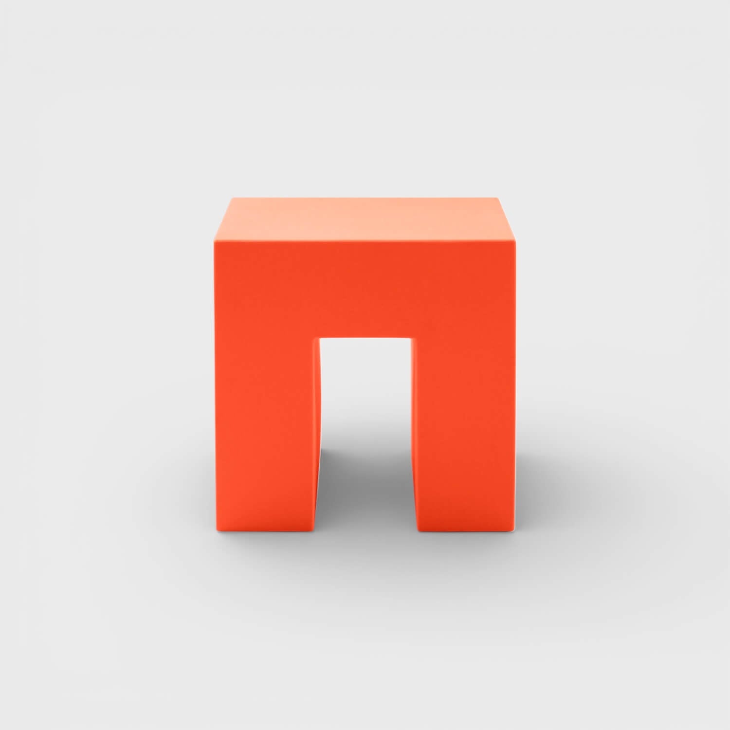 Vignelli Cube - Orange