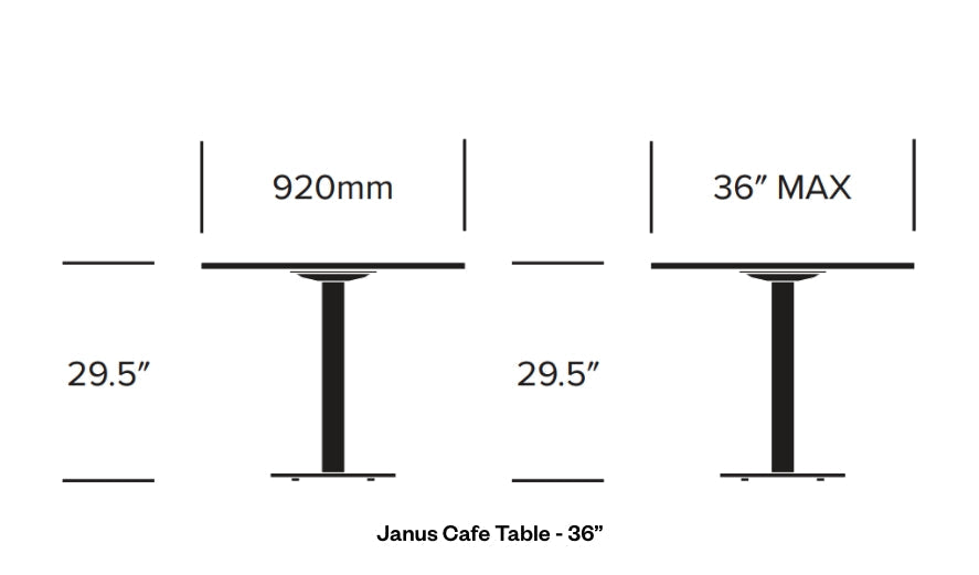 JANUS et Cie Café Round Table