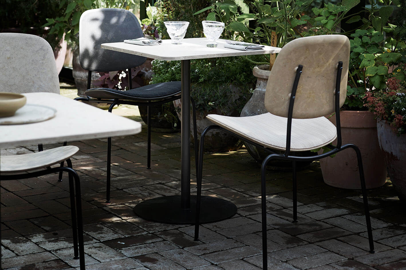 Compund Chair Mater Compound Dining Chair - Sustainable & Stylish