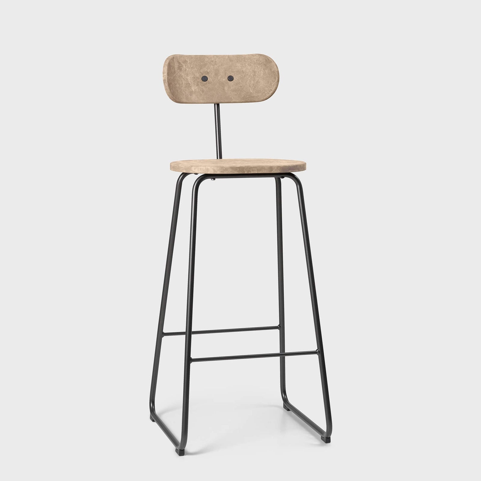 Mater Earth Stool With Backrest