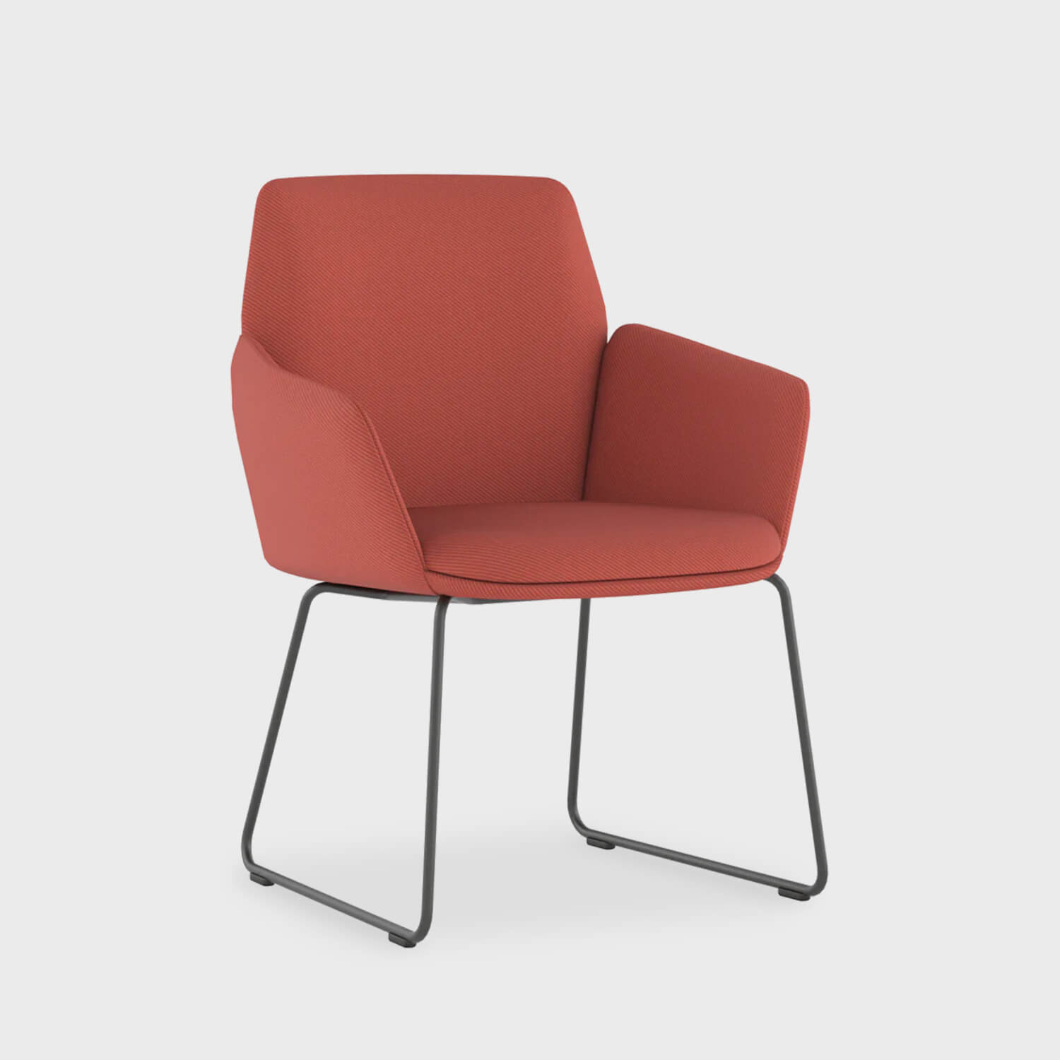 Poppy Guest Chair with Sled Base