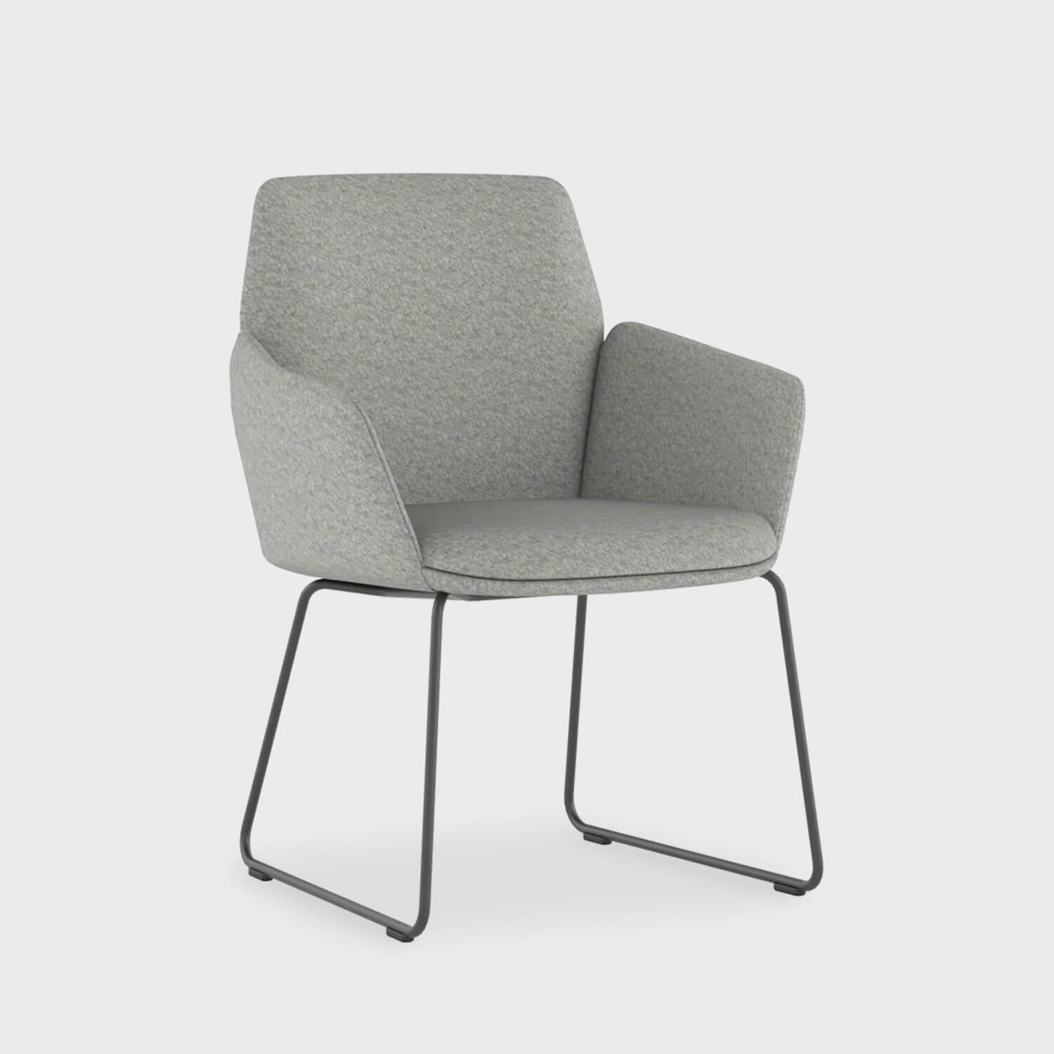 Poppy Guest Chair with Sled Base