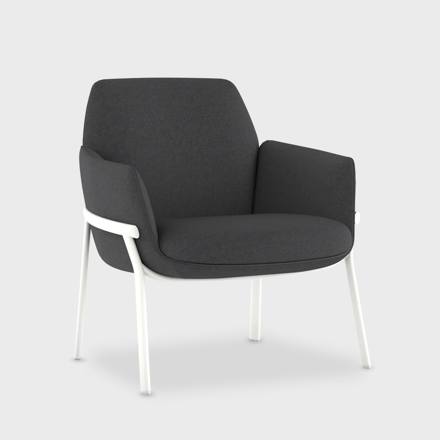 Poppy Lounge Chair with Basket Base