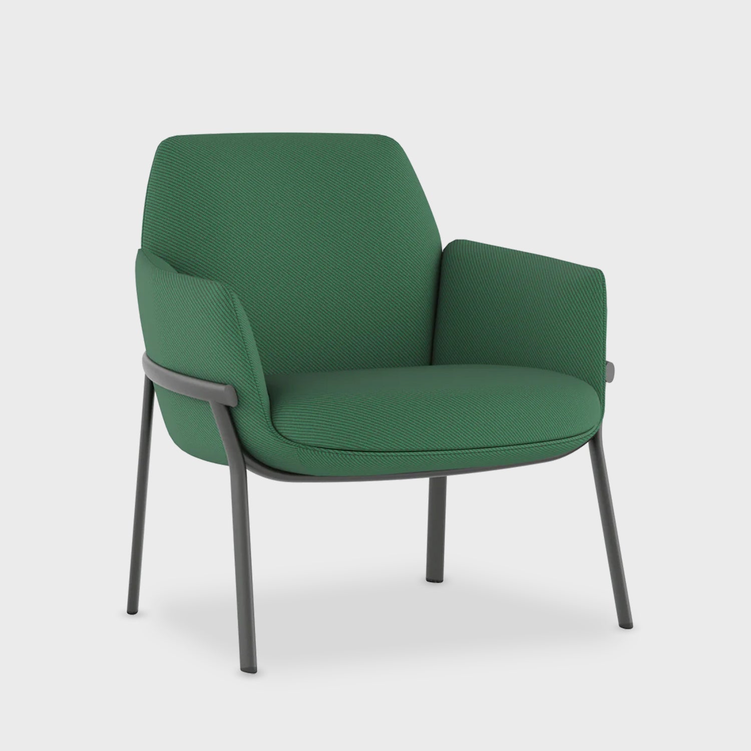 Poppy Lounge Chair with Basket Base