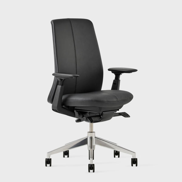 Soji Leather Office Chair