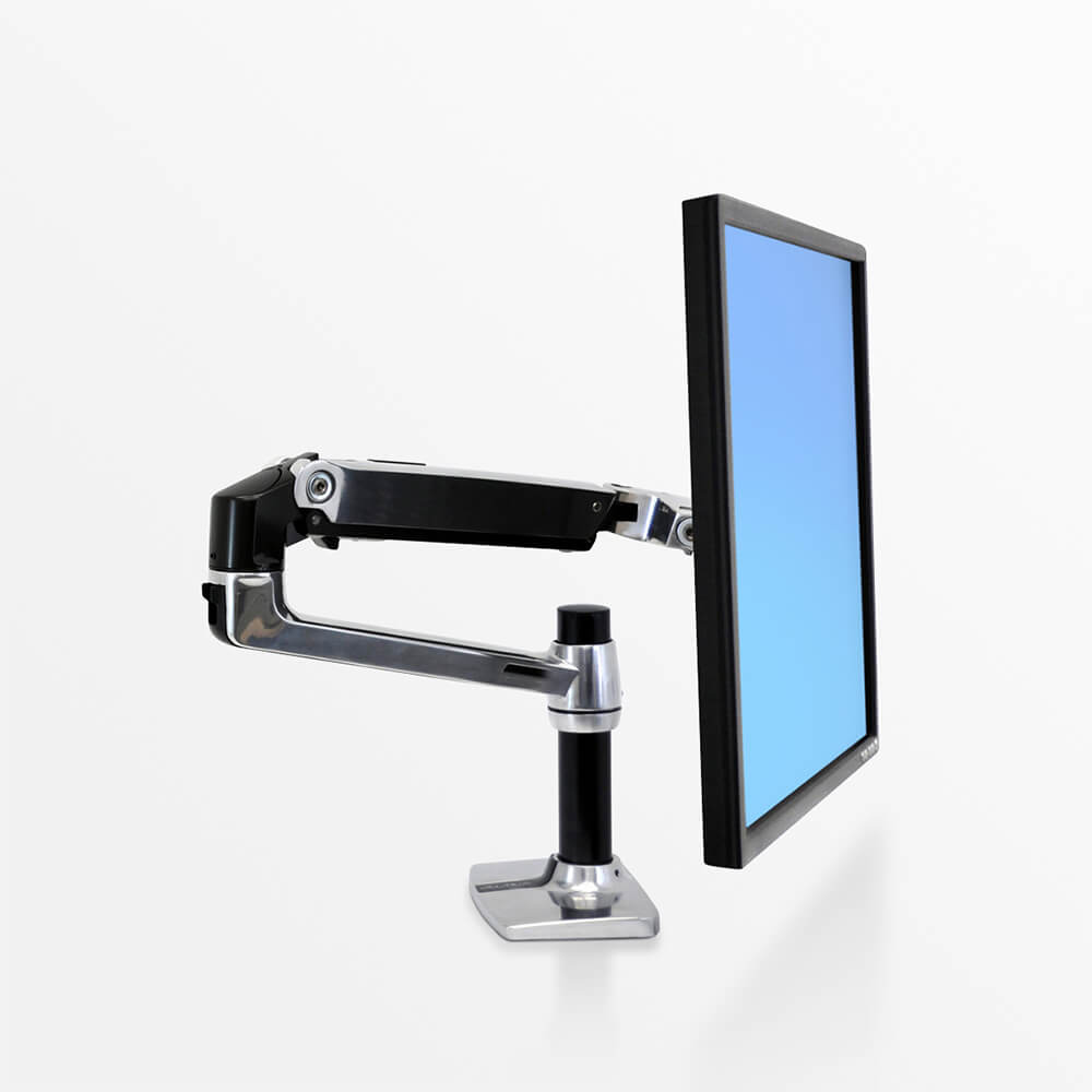 Кронштейн Ergotron 45-241-026, LX Desk Mount LCD Arm. Ergotron LX Arm Ergotron 45-241-026. Ergotron LX Single Monitor Arm. Кронштейн Ergotron 45-243-026.