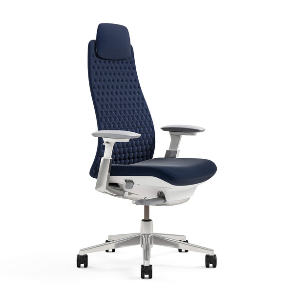 Fern Executive Chair- Baltic Blue- No Lumbar