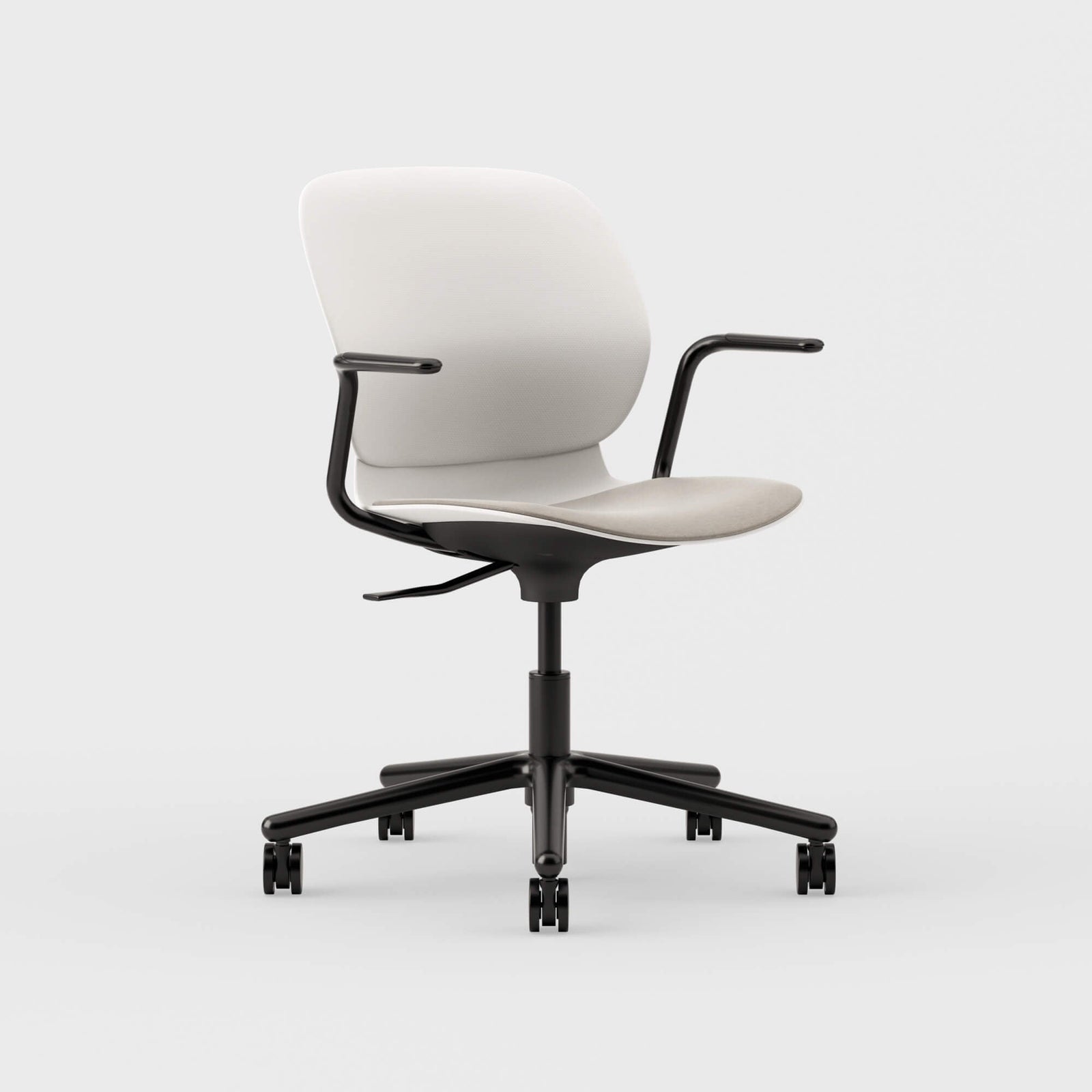 Maari Chair 5-Star Base with Upholstered Seat