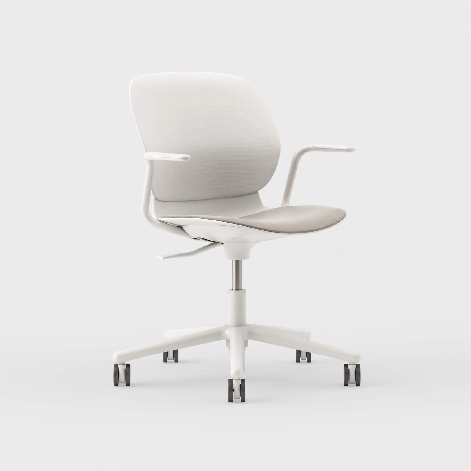 Maari Chair 5-Star Base with Upholstered Seat