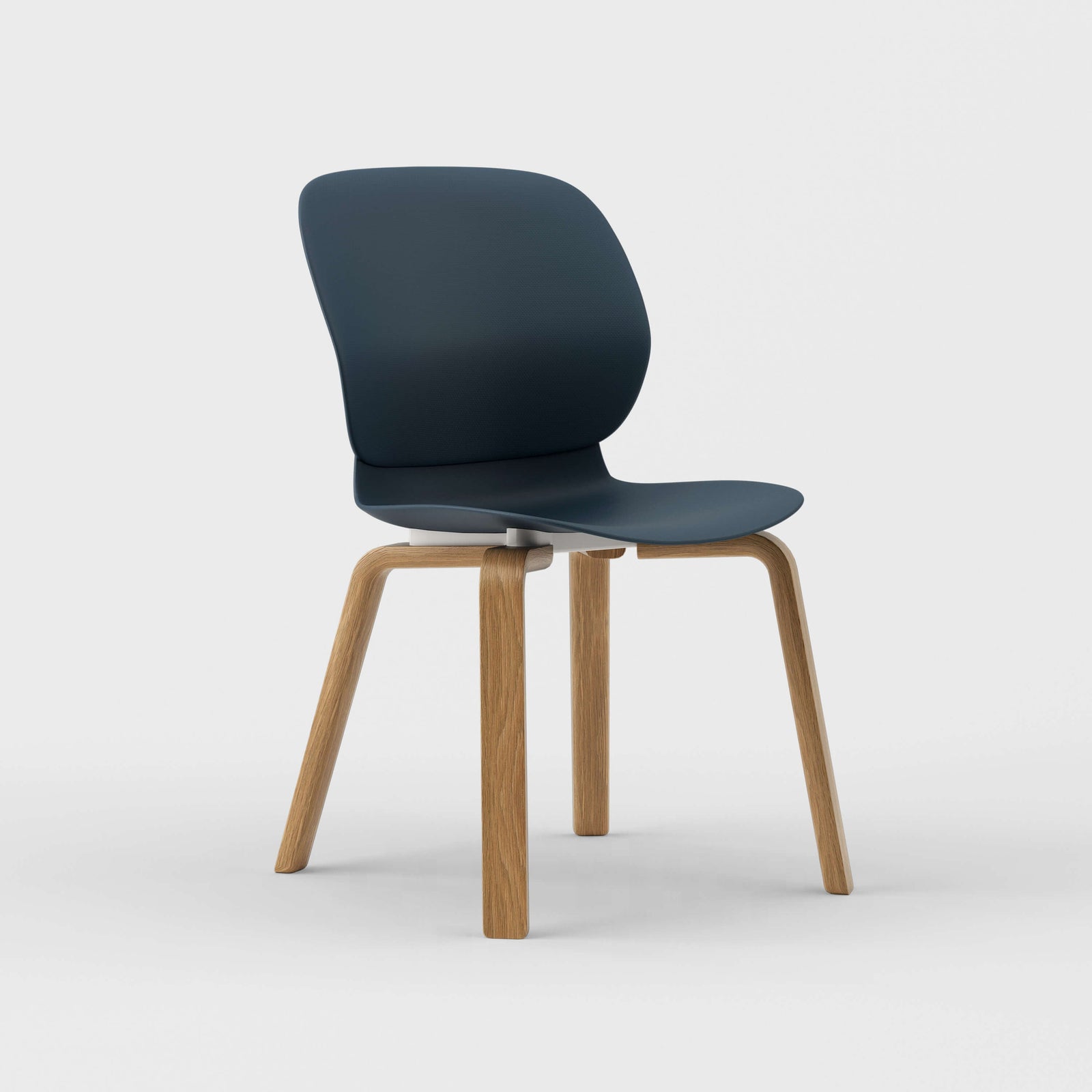 Maari Chair with Wood Base