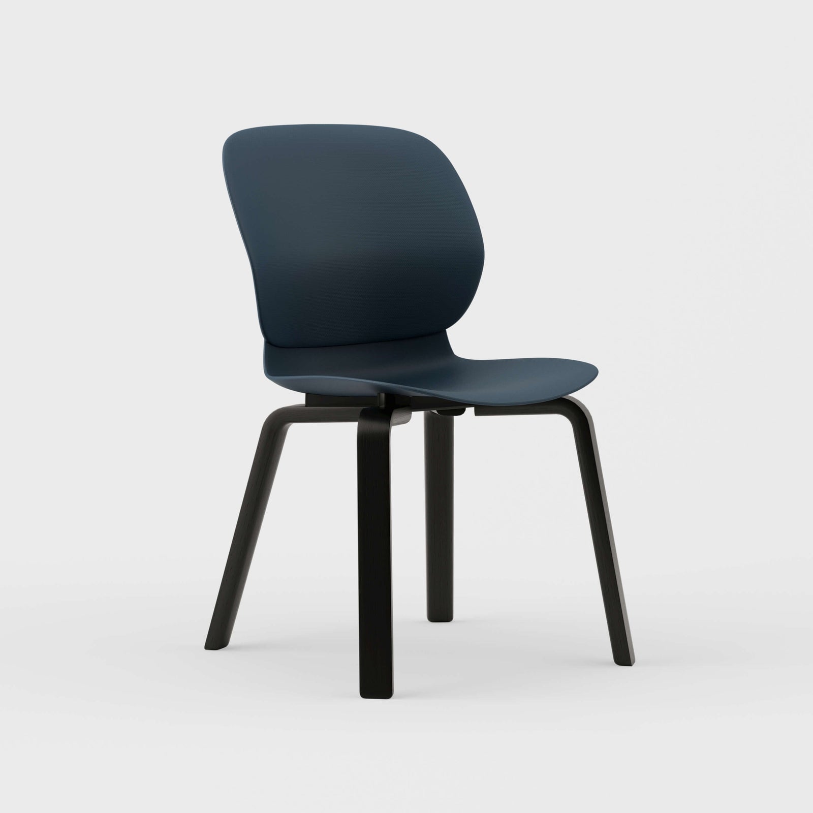 Maari Chair with Wood Base
