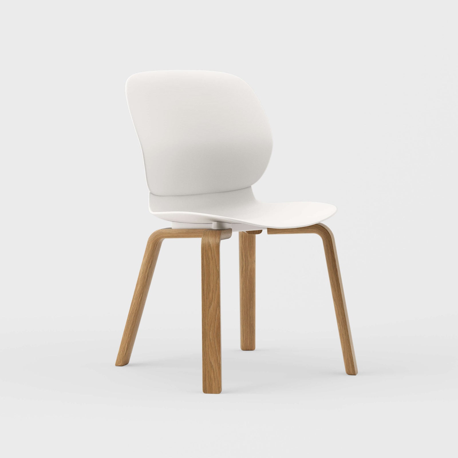 Maari Chair with Wood Base