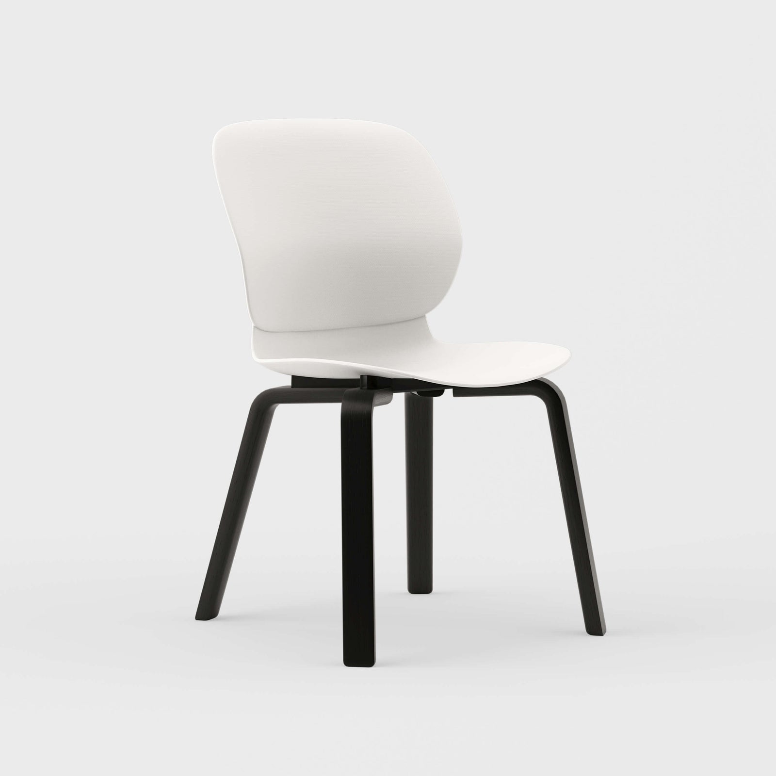 Maari Chair with Wood Base
