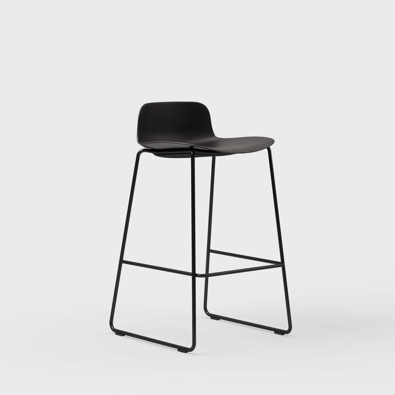 Maari Stool with Sled Base